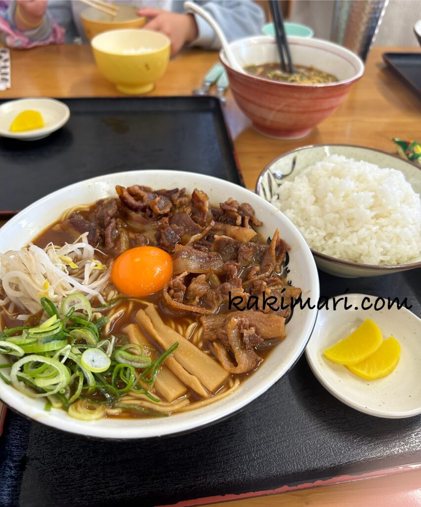 子連れ徳島旅行で徳島ラーメン(やまきょう)を堪能